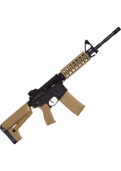 M4 Ar15 Rıs Charlie Half Tan Aeg Airsoft / Pil Şarj Setli