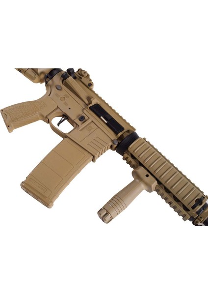 M4 Ar15 Rıs Charlie Half Tan Aeg Airsoft / Pil Şarj Setli