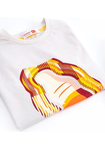 Kız Çocuk Krem Taytlı Takım modelleri