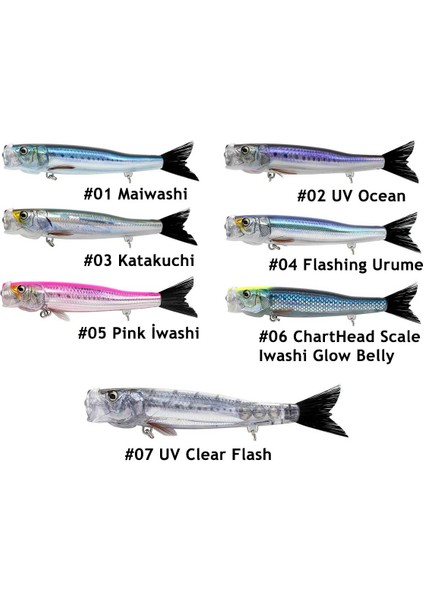 Bilhouette Popper 135mm 37gr Suni Yem fiyatları