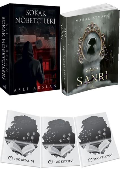 Saka ve Sanrı 2 ve Sokak Nöbetçileri 1 Aslı Arslan 2li Set + Hediyeli