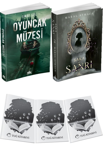 Saka ve Sanrı 2 ve Guardian Yayınları Oyuncak Müzesi Emre Gül 2li Set + Hediyeli