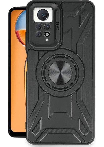 Xiaomi Redmi Note 12 Pro 4g Kılıf Lincoln Silikon - Siyah Yktsn