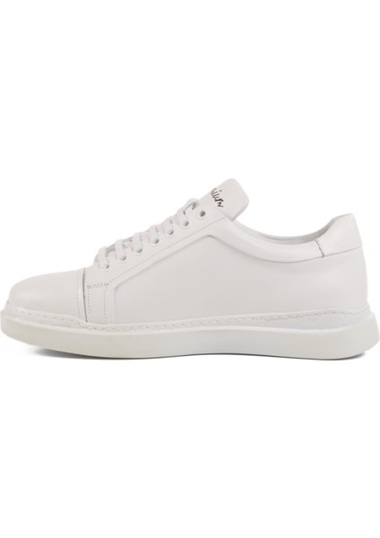 Ayakmod Premium 2040 M Siyah-Beyaz Deri Erkek Sneaker fiyatları