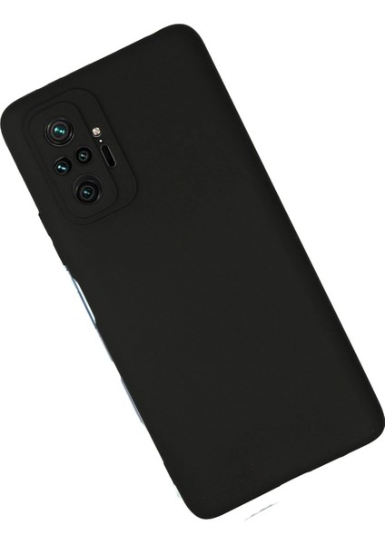Xiaomi Redmi Note 10 Pro Kılıf First Silikon - Siyah Ferrg