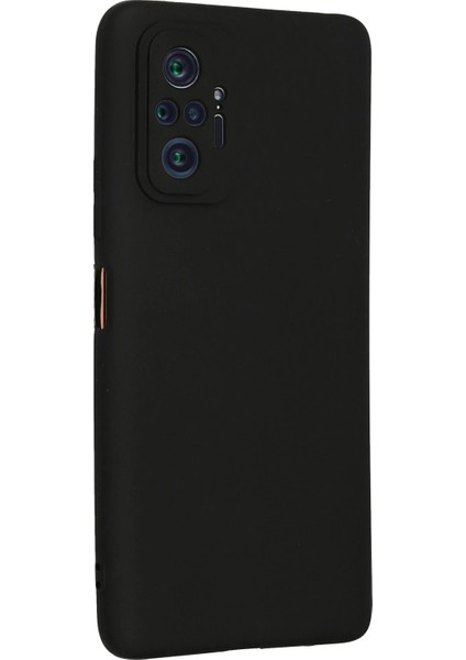 Xiaomi Redmi Note 10 Pro Kılıf First Silikon - Siyah Ferrg