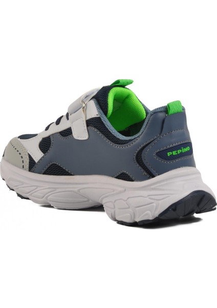 1866 F Lacivert-Indigo Hafif Esnek Çocuk Spor Ayakkabı fırsatları