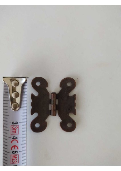 Dekoratif Eskitme Kelebek Menteşe 3x4 cm 8 Adet