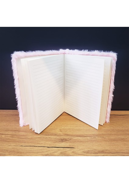Panda Tasarımlı Peluş Defter
