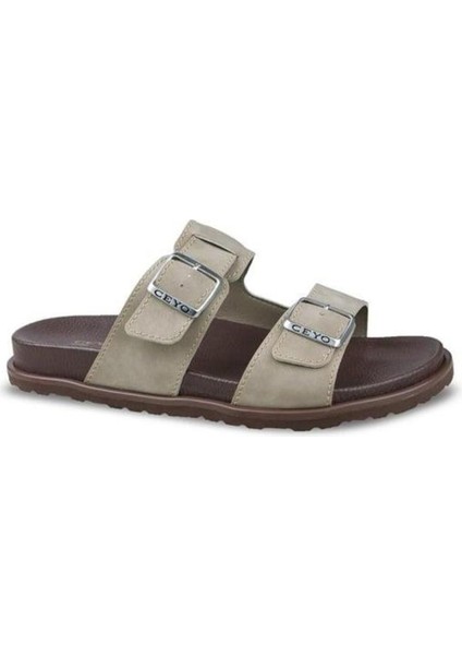 9989 Anatomik Taban Erkek Terlik Bej 40-45