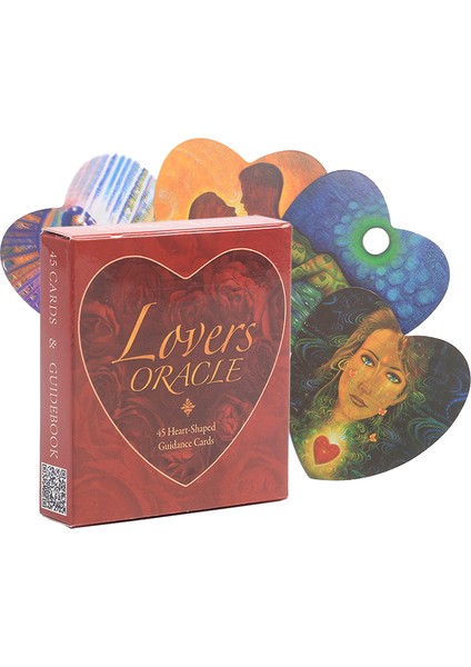 Oracle Stilini Seviyorum 2021 Yeni Aşk Kehanet Kartları Ev Kalp Şekilli Fal Kartları Tarot Destesi Oyunları Oyun Kartları Ruhani Poker 45 (Yurt Dışından)