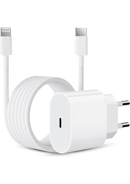 Apple iPhone Tüm Serilerle Uyumlu Hızlı Şarj Aleti Adaptör Kablo Plus 6 7 8 x 11 12 13 14 Pro Max