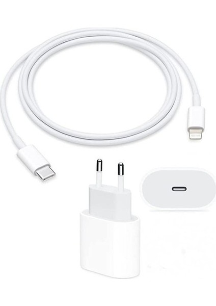 Apple iPhone Tüm Serilerle Uyumlu Hızlı Şarj Aleti Adaptör Kablo Plus 6 7 8 x 11 12 13 14 Pro Max