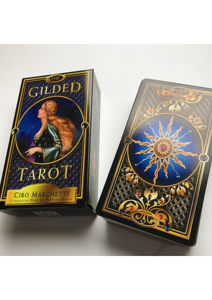 Tarot Kumaş Tarzı Gümüşlenmiş Tarot Destesi Kart ve Rehber Kitap Tarot Oyunu Oyuncak Tarot Falı Oraküller Rehberlik Kader Tahtası Ingilizce Aile Hediyesi Için (Yurt Dışından)