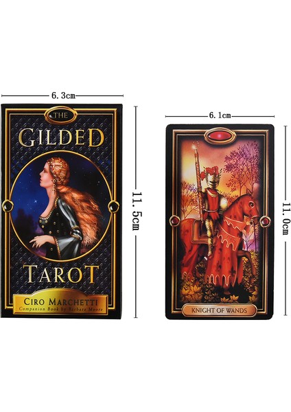 Tarot Kumaş Tarzı Gümüşlenmiş Tarot Destesi Kart ve Rehber Kitap Tarot Oyunu Oyuncak Tarot Falı Oraküller Rehberlik Kader Tahtası Ingilizce Aile Hediyesi Için (Yurt Dışından)