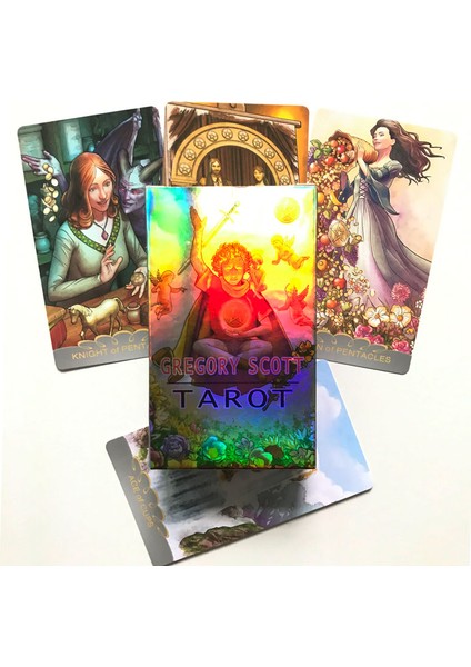 Del Toro Tarot Stili 78 Kart Gregory Scott Tarot Kartları Oracle Fal Eğlence Partileri Oyunu Tarot ve Çeşitli Tarot Seçenekleri - E-Ticaret Başlığı (Yurt Dışından)