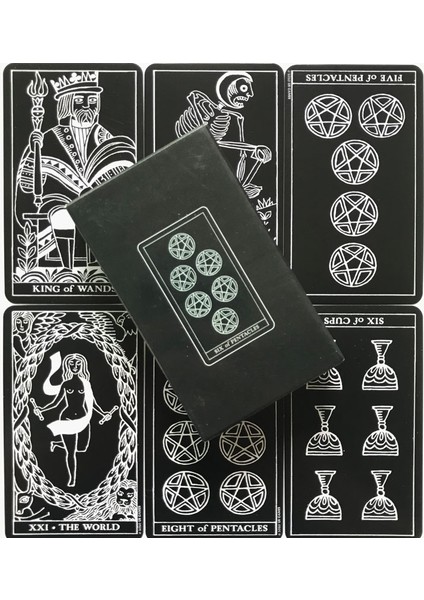 Tarot Tarzı 78 Kart Ters Döndürme Tarot Kartları Oracle Kehanet Eğlence Partileri Oyunu Tarot ve Çeşitli Tarot Seçenekleri - E-Ticaret Başlığı (Yurt Dışından)