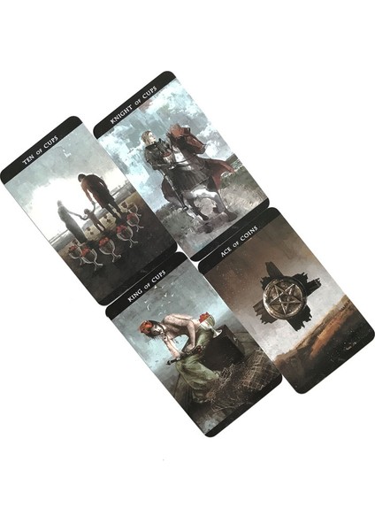 Bin Tarzı 79 Kart Işık ve Karanlığın Tarot Kartı Oracle Kart Eğlence Oyunları Tarot ve Çeşitli Tarot Seçenekleri (Yurt Dışından) fırsatları