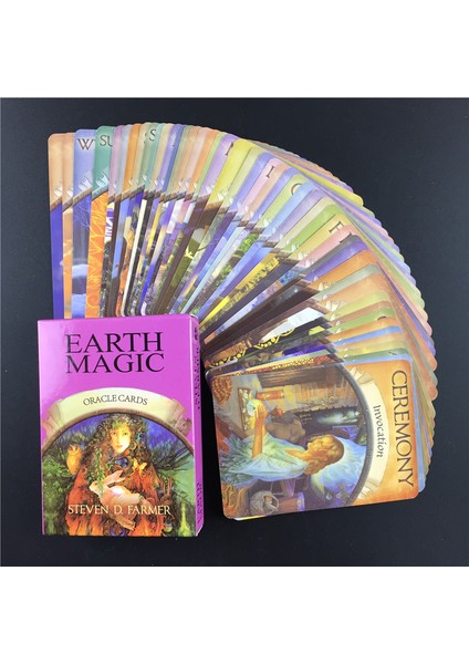 48 Adet TS15 Stili Cadı Tarot Destesi Kartları Gelecek Kader Göstergesi Tahmin Kartları Hediye Masa Oyunu Kutu Oyunu - (Yurt Dışından)