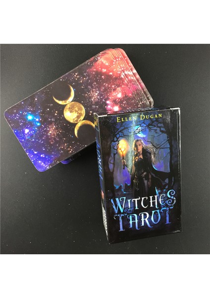 48 Adet TS15 Stili Cadı Tarot Destesi Kartları Gelecek Kader Göstergesi Tahmin Kartları Hediye Masa Oyunu Kutu Oyunu - (Yurt Dışından) fiyatları