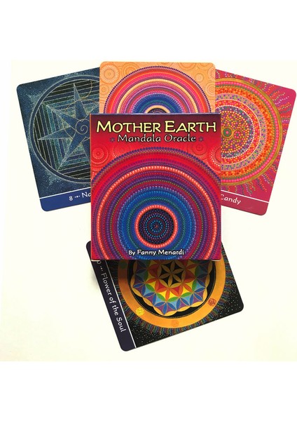 Toprak Ana Mandala Stili 78 Kart Gregory Scott Tarot Kartları Oracle Fal Eğlence Partileri Oyunu Tarot ve Çeşitli Tarot Seçenekleri - E-Ticaret Başlığı (Yurt Dışından)