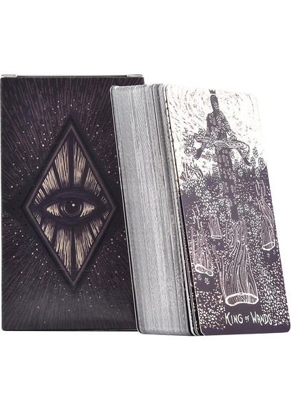 No.24 Tarzı Işık Seer'in Tarot Kartları Destesi Oyunları Oracle Parti Oyun Kartı Ingilizce Tarot Masa Oyunu Fal Kader Yüksek Sınıf (Yurt Dışından)