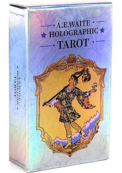 Gölgeler Kitabı Tarzı Holografik Tarot Destesi Flaş Kart Fal Bakma Kehanet Oracle Kartlar Aile Parti Hobi Masa Oyunu Ile Pdf Rehber Kitapçık - Türkçe (Yurt Dışından)