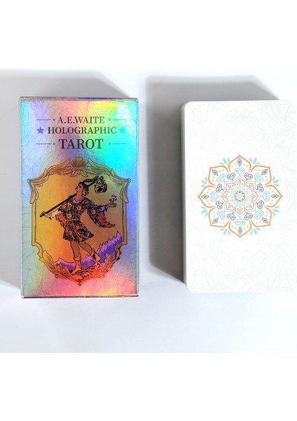 Gölgeler Kitabı Tarzı Holografik Tarot Destesi Flaş Kart Fal Bakma Kehanet Oracle Kartlar Aile Parti Hobi Masa Oyunu Ile Pdf Rehber Kitapçık - Türkçe (Yurt Dışından)