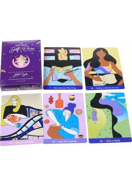 Kutsal Gezgin Tarzı 20 Stil Oracle Büyülü Aşk Tarot Altın Art Nouveau Oyun Kartları Parti Oyunu Için Eğlenceli Kartlar (Yurt Dışından)