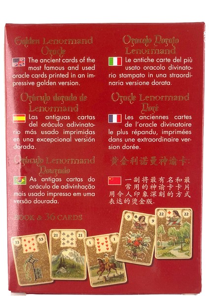 Kara Melekler Tarot Stili Altın Lenormand Oracle Kartları Fal Bakma Kehanet Tarot Destesi Aile Parti Eğlence Masa Oyunu Pdf Kılavuz Kitapçığı Ile - E-Ticaret Başlığı (Yurt Dışından)