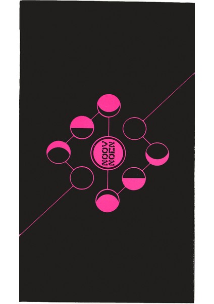 Tarot Masa Örtüsü Stili Cep Boyutlu Tuck Kutulu Neon Ay Tarot Destesi - Kader Falı ve Çeşitli Tarot Seçenekleri Için Tarot Kartları (Yurt Dışından)
