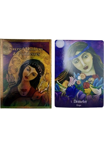 Kutsal Anneler Tarzı Peri Masalı Tarot Kartı Arttır Kendine Güven Sihirli Oyun Türkçe Kehanet Aile Parti Oyun Kartı (Yurt Dışından)