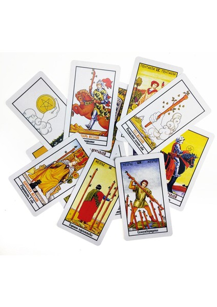 No.15 Tarzı Işık Seer'in Tarot Kartları Destesi Oyunları Oracle Parti Oyun Kartı Ingilizce Tarot Masa Oyunu Fal Kader Yüksek Sınıf (Yurt Dışından)