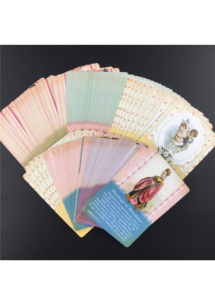 44 Adet TS07 Stili Koruyucu Melek Tarot Kartları Tam Ingilizce Açık Hava Parti Rehberlik Falcılık Kader Oyun Tahtası Oracle Kartlar Destesi (Yurt Dışından) fırsatları