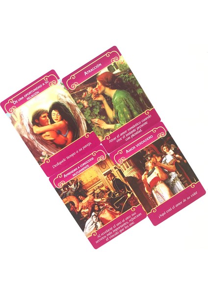 Kırmızı Stil Kader Falı, Falcılık Oyunu Tarot ve Çeşitli Tarot Seçenekleri Için Ispanyolca 44 Kartlı Romantik Melekler Oracle Kartları ve Pdf Rehberi (Yurt Dışından) indirimleri