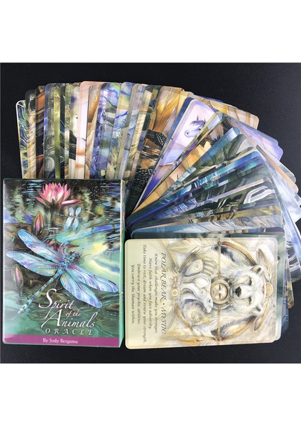 51 Adet TS98 Tarzı Aile Partisi Eğlencesi Için Türkçe Versiyonlu Kristal Vizyonlar Tarot Kart Oyunu Oyun Kartı Tarot Destesi Kartları (Yurt Dışından)