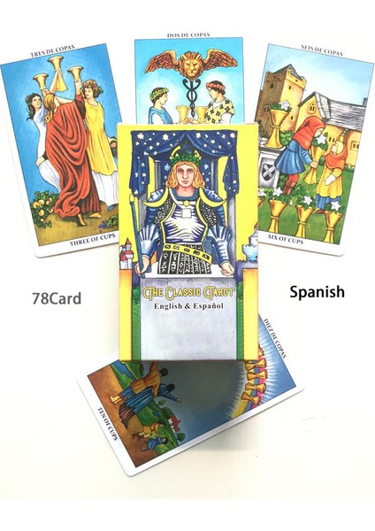 Tarot Çantası Stili Klasik Tarot, Rider Tarot ve Aşk Melekleri Oracle Tarot Spaaper Kılavuzu Kitabı (Yurt Dışından)