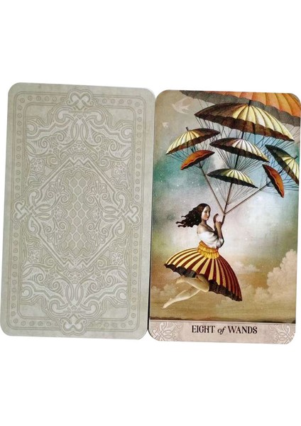 Bordo Tarzı Sihirli Anların Tarot Kartı Orak Kart Eğlence Parti Kartları Oyun Tahtası Oyunu Tarot Çantası (Yurt Dışından) modelleri
