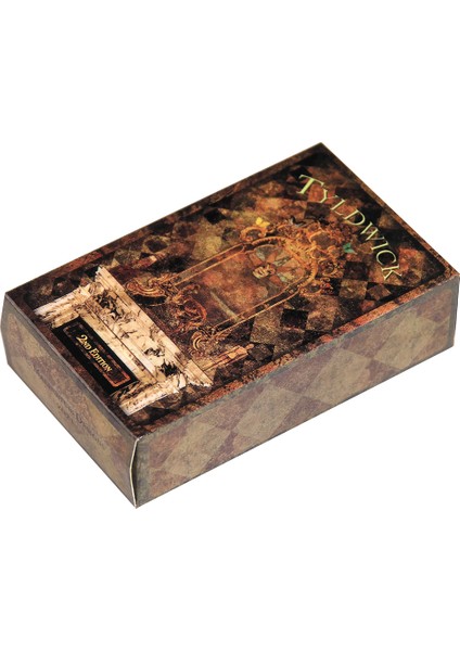 Siyah Stil Tyldwick Tarot Destesi Fal Kartı Oyunu ve Masa Oyunu Aydınlatma Gör Oracle Yeni Başlayan Oyuncak Hediye Arkadaş Retro Tarzı (Yurt Dışından)