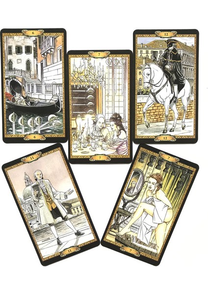 Los Angeles Aşk Tarzı Kader Falı Kahve Fincanı Ile Tarot Kartları Seti - Türkçe Tarot Oyunu ve Fal Seçenekleri (Yurt Dışından)