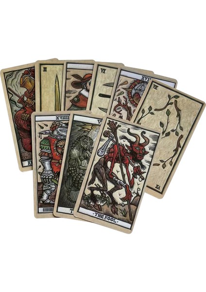 Bordo Tarzı Yeni Del Toro Tarot Destesi Kartlar Aile Tatil Parti Oyun Kartları Destesi Tarot Kart Oyunu (Yurt Dışından) indirimleri