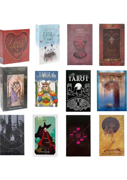 Aşk Tarzı Yeni Tarot Kart Aşığı Oracle Tarot Kart Oyunu Büyülü Uyumlar Tarot Destesi Altın Botticelli Tarot Oyunu ve Pdf Kılavuz Kitapçığı Ile (Yurt Dışından) fırsatları