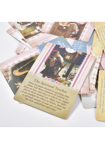Tarot Kartları Stili Koruyucu Melek Tarot Kartları Güvenli ve Rahat Yollarla Kendiniz ve Diğerleri Için Net Mesajlar Almanın Büyülü Kart Oyunu (Yurt Dışından) indirimleri