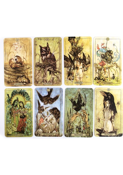 Yeşil Stil Hush Tarot Kartları Yeni Başlayanlar Için Tarot Kartları ve Kılavuz Kitap Kart Oyunu Masa Oyunu Zarif ve Kılavuz Kılavuz Kitap (Yurt Dışından) indirimleri