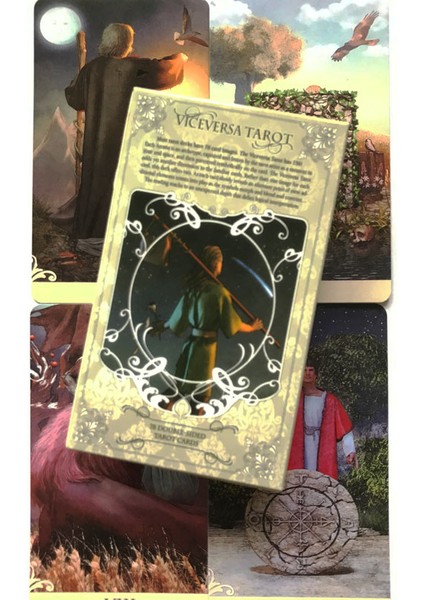 Tarot Çanta Stili 78 Kart Ters Tarot Kartları Kehanet Eğlence Satranç ve Kart Oyunu Tarot ve Çeşitli Tarot Tarzi Seçenekleri - (Yurt Dışından) fırsatları