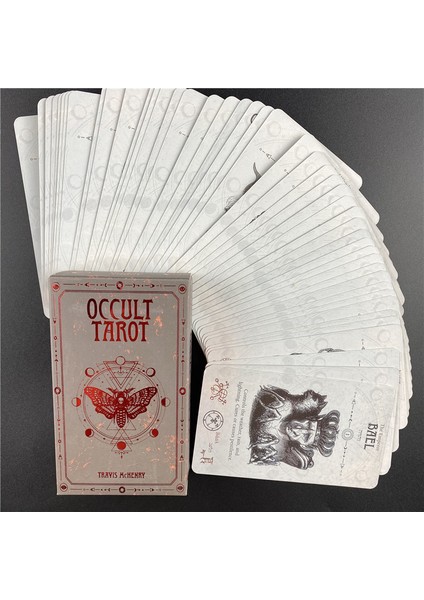 44 Adet TS44 Stili Okült Tarot Kartları Ingilizce Versiyonu Oyun Destesi Tarot Kartları Kader Falcılığı Aile Parti Oynama Masası Oyun Kartları - Türkçe Dilinde (Yurt Dışından) modelleri