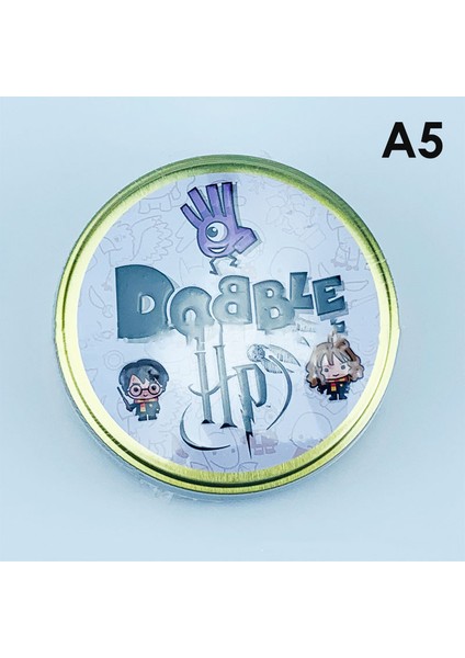 2-A5 Stili Yeni Dobble Spot It Kart Oyunu Oyuncak Demir Kutu Zeka Oyunları Kartı Hip Hop Ingilizce Versiyon Oyunu Sıcak Satış (Yurt Dışından)