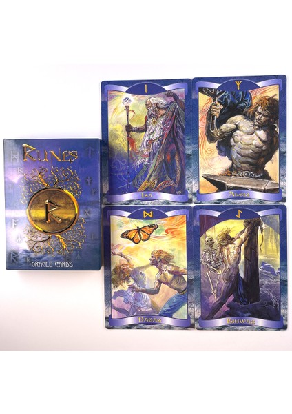 Claude Monet Stili Yüksek Kaliteli Özel Stil Klasik Runlar Tarot Kartları Popüler Stil Falcı Kartları E Kitap ve Oyun Tahtası - (Yurt Dışından) indirimleri