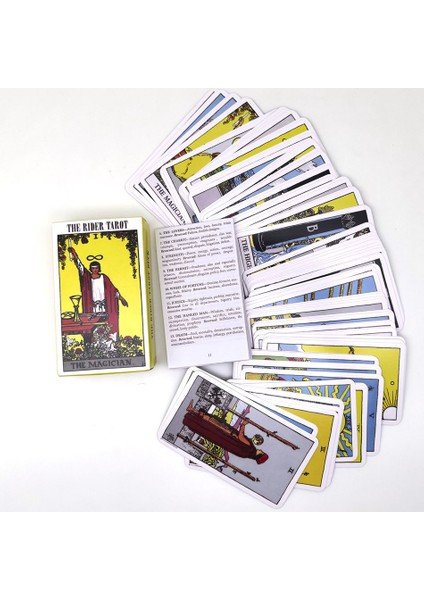 70 Adet Tarzı Sıcak Satış Sürücü Tarot Kartları - Kişisel Kullanım ve Fal Için Tam Ingilizce Destekli Tarot Destesi (Yurt Dışından) indirimleri