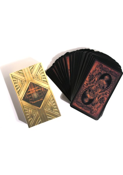 Gök Mavisi Tarzı Para Tarot Destesi Yüksek Özel Stil Kartlar - Tarot Falı ve Meditasyon Için Sihirli Kartlar (Yurt Dışından) fırsatları